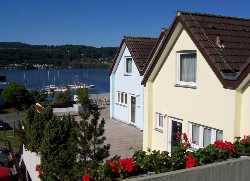 Seeblick Geniessen In Schoener Fewo Am Edersee Scheid  エクステリア 写真